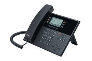 slomart Auerswald COMfortel D-110 IP telefon, črn, 3 vrstice LCD