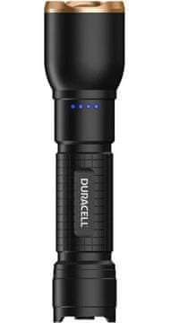 DRC Duracell DF1500R LED svetilka, 16.5cm, IP54, črna
