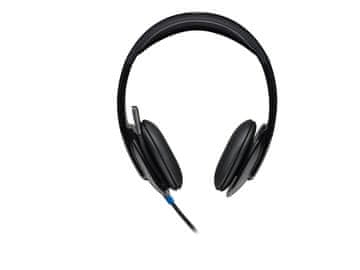 slomart Logitech H540 USB računalniška slušalka, črna