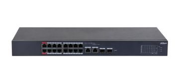 Dahua Dahua Technology DH-CS4218-16ET-135 omrežni stikalni L2 Gigabit Ethernet, PoE, črn