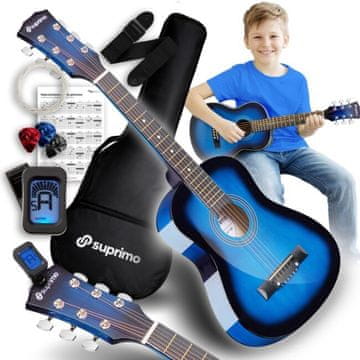 slomart SUPRIMO JRA SET BB gitara akustyczna 1/4 blueburst