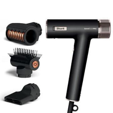 Shark STYLE iQ HD731EU styler za lase, 1750 W, 2.4 m, topla črna