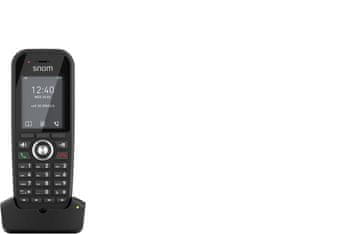 SNOM Snom M30 IP DECT brezžični telefon, črn