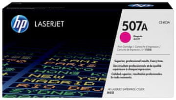 HP 507A toner, magenta, original, LaserJet