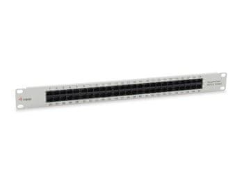 Equip Equip 125297 patch panel 1U, 50 RJ45 portov, siv
