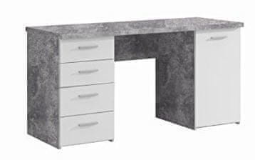 Desk Action MT926-C264 namizna svetilka, beton/bela