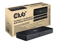 Club 3D Club3D CSV-1583 priklopna postaja Thunderbolt 4, žična, črna