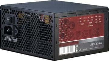 Inter-tech Inter-Tech Argus APS 620W napajalnik, ATX, črn