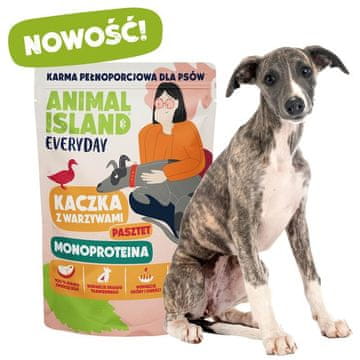 Animal ANIMAL ISLAND Mokra hrana za pse Monoprotein Račje meso, 300g