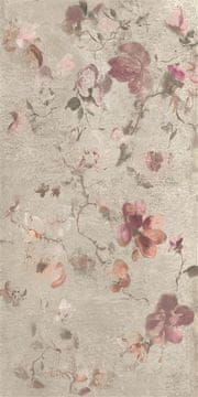 slomart DEC TILE FLOWER GREY 60x120 cm talne in stenske ploščice, 1.44 m²