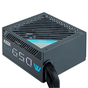 AZZA Azza PSAZ-650W napajalnik 650W 80+ Bronze, 120mm ventilator, črn