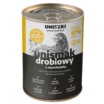 slomart UNISZKI UNIsmak Mokra hrana za pse, perutnina, 400g