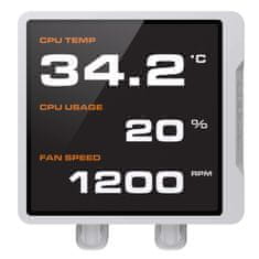 Cougar COUGAR Poseidon Vistek Pro 360 vodno hlajenje CPU, ARGB, bela
