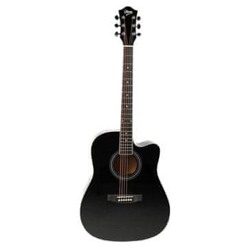 slomart V-TONE AG Two BK 4/4 akustična kitara, črna