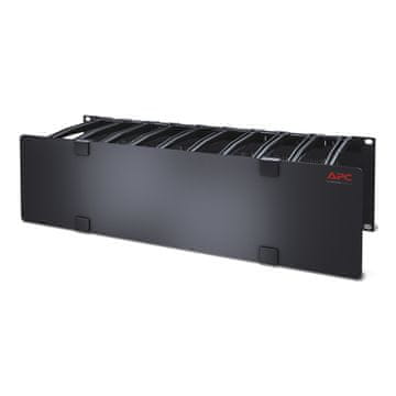 APC APC NetShelter Horizontalni organizator kablov, 3U, z pokrovom