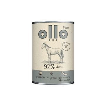 Pure OLLO Pure Horse - mokra hrana za pse - 400 g