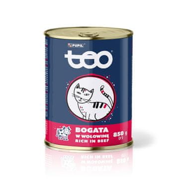 T-E-O TEO mokra hrana za mačke, govedina, 850 g