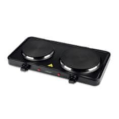 Electric MEO Dvoplinska kuhalna plošča 2500W MR-772-2, črna