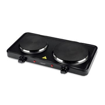 Electric MEO Dvoplinska kuhalna plošča 2500W MR-772-2, črna