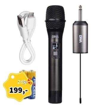 Dynamic Brezžični dinamični mikrofon DNA FU VOCAL SET