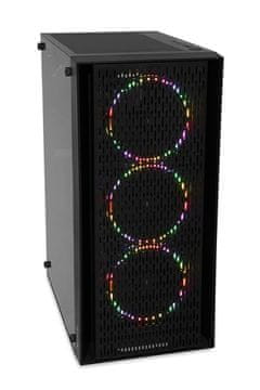 iBOX iBox CETUS 903 Midi Tower črn PC ohišje
