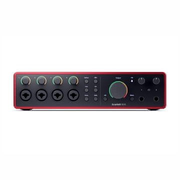 Focusrite Focusrite Scarlett 18/16 4th Gen avdio vmesnik, rdeč/črn
