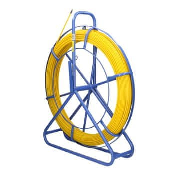Extē Extralink Pilot potisna šipka za kablove 6mm 100m, steklena vlakna, rumena