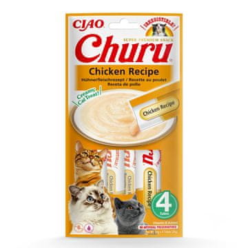 Inaba INABA Churu Piščanec - priboljški za mačke, 4x14 g