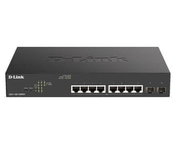 D-Link D-Link DGS-1100-10MPV2 mrežni stikalo, 10x Gigabit PoE, L2 upravljiv