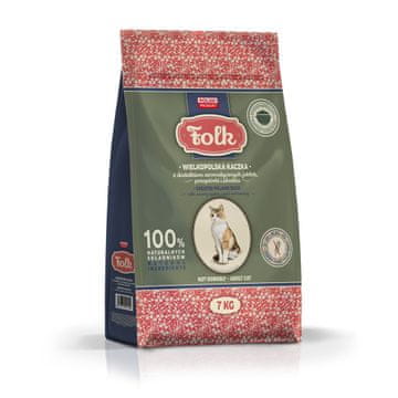 Folk FOLK Greater poland–style duck with apples, quail & herring suha hrana za mačke 7kg