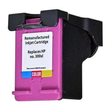 slomart SUPERBULK nadomestno črnilo za HP 300XL CC644, barvno (C, M, Y)