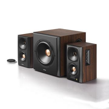 Edifier Edifier S360DB zvočni sistem 150W 2.1 Bluetooth, črna/les