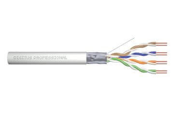 Digitus Digitus CAT 5e F/UTP podatkovni kabel - instalacijski, 305 m, Eca, siv