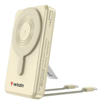 Verbatim Charge'n'Go 2C & Display Power Bank 10000 mAh, zlatna