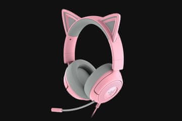 Razer Razer Kraken Kitty V3 X Gaming slušalke, USB-A, roza