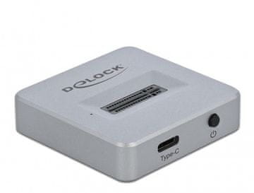 DeLOCK M.2 Docking Station za M.2 NVMe PCIe SSD, USB Type-C