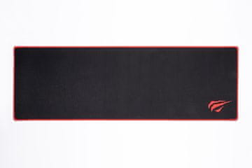 Hav Gaming podloga za miško Havit HV-MP830, 900x300 mm, črna/rdeča