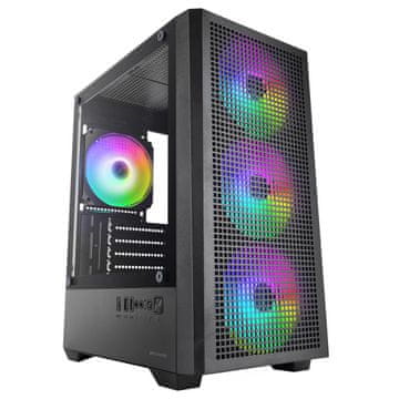 TACENS MARS MC-VECTOR 4xARGB USB-C mATX - ohišje