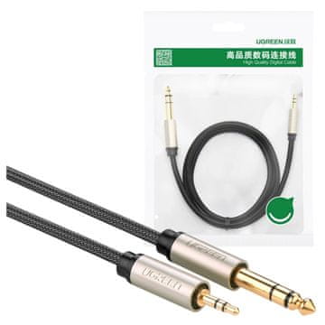 Ugreen AV127 kabel 3,5 mm na TRS vtičnico - 3 m (siv)