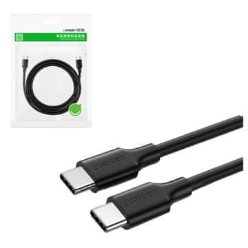 Ugreen US286 USB-C na USB-C kabel, 3 m (črn)