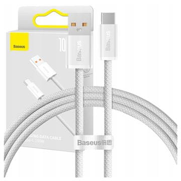BASEUS Kabel Baseus Dynamic Series USB na USB-C, 100 W, 2 m (bel)