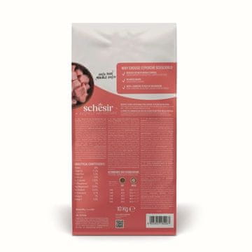 Schesir SCHESIR Animal Mono Protein Sterilized prašič Svinjski recepec – suha hrana za mačke, 10 kg