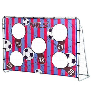 NILS NT7788 2v1 gol z mrežo in ciljno ploščo 215x150cm