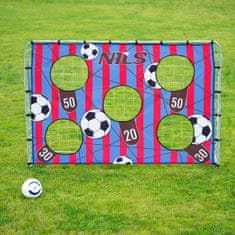 NILS NT7788 2v1 gol z mrežo in ciljno ploščo 215x150cm