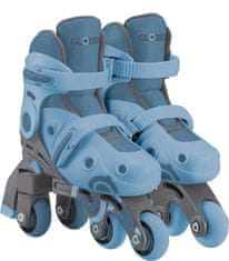 Globber Globber 783-200 rolka, nastavljiva velikost EU 30-33, modra/siva