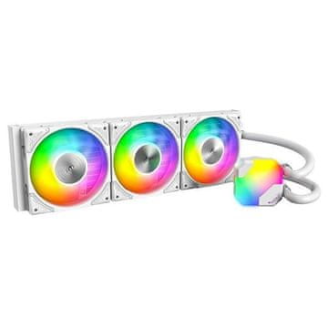 Hyper Montech Hyper Flow ARGB AIO vodno hlajenje, belo - 360 mm