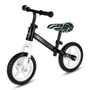 NILS Fun Poganjalec črn 10'' kolesa RB134