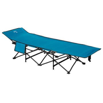 NILS CAMP Postelja za kampiranje modra 188 CM NC2701