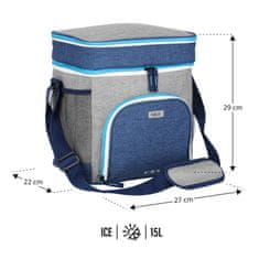 NILS Modra termo torba 15L NC2902