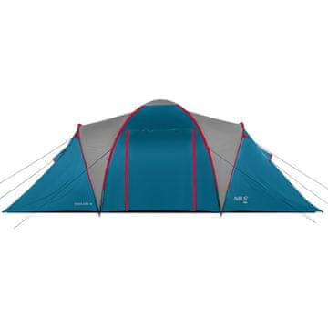 NILS CAMP Šotor za kampiranje modro-svetlo siv Highland IV NC6431